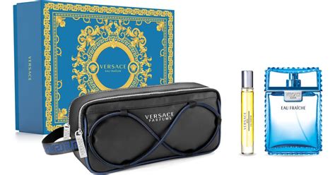 versace eau fraiche gift set|versace 4 piece gift set.